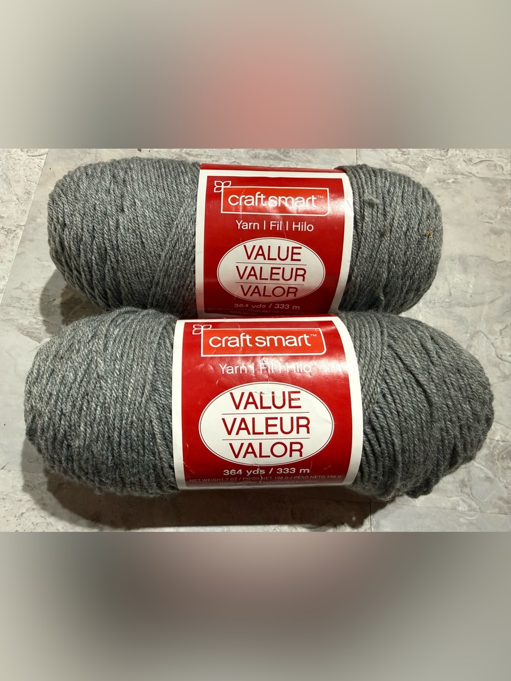 Gray Women's Sweater Yarn - Soft Value Blend